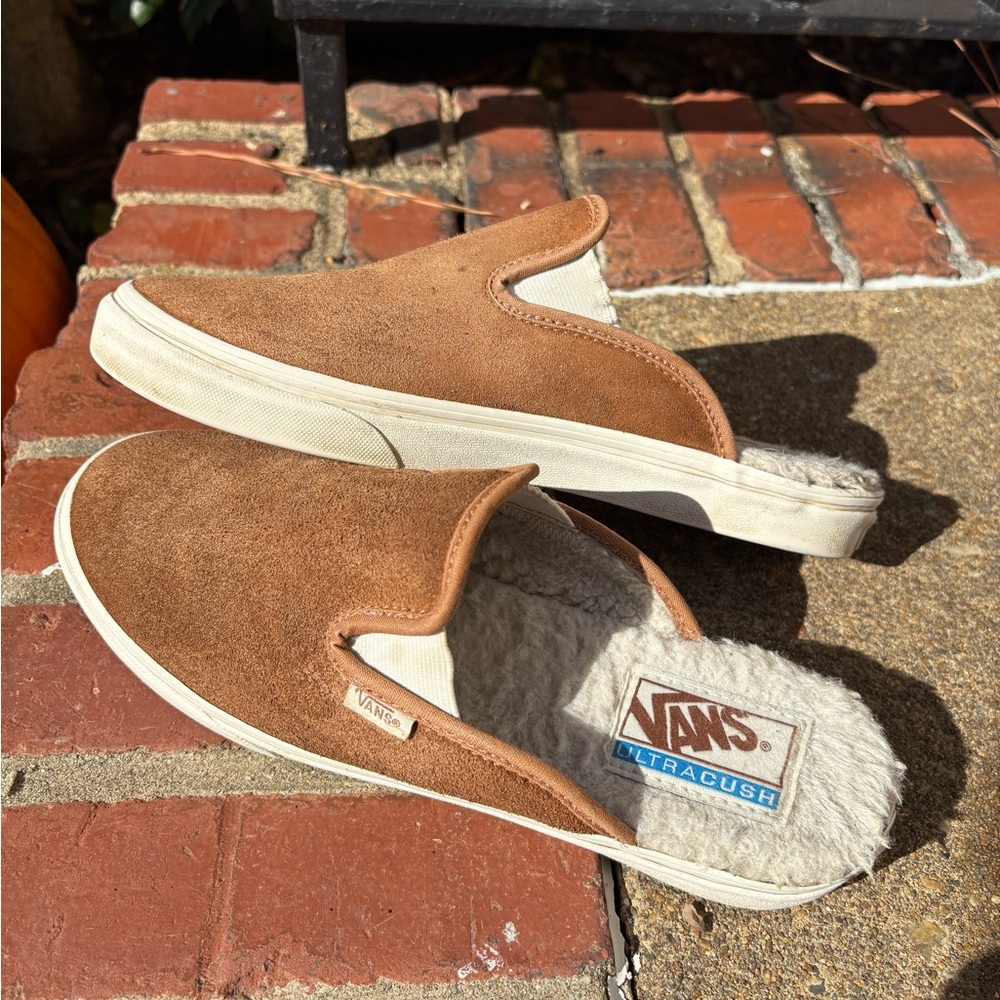 Vans Sherpa Suede Ultra Cush Mule SF - M8 / W9.5